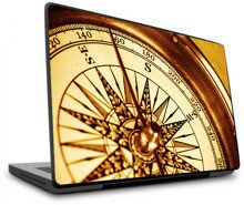 Naklejka na laptopa - Róża wiatrów