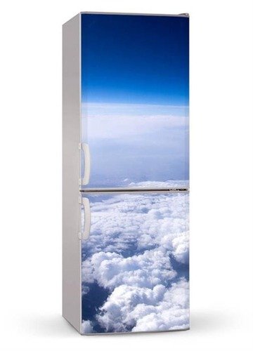 Naklejka lub mata magnetyczna na lodówkę - Widok z okna samolotu - 00117
