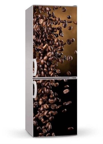 Naklejka lub mata magnetyczna na lodówkę - Wodospad kawy - 0093