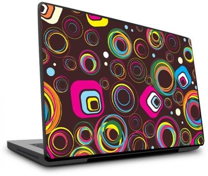 Naklejka na laptopa - Kształty kształtów